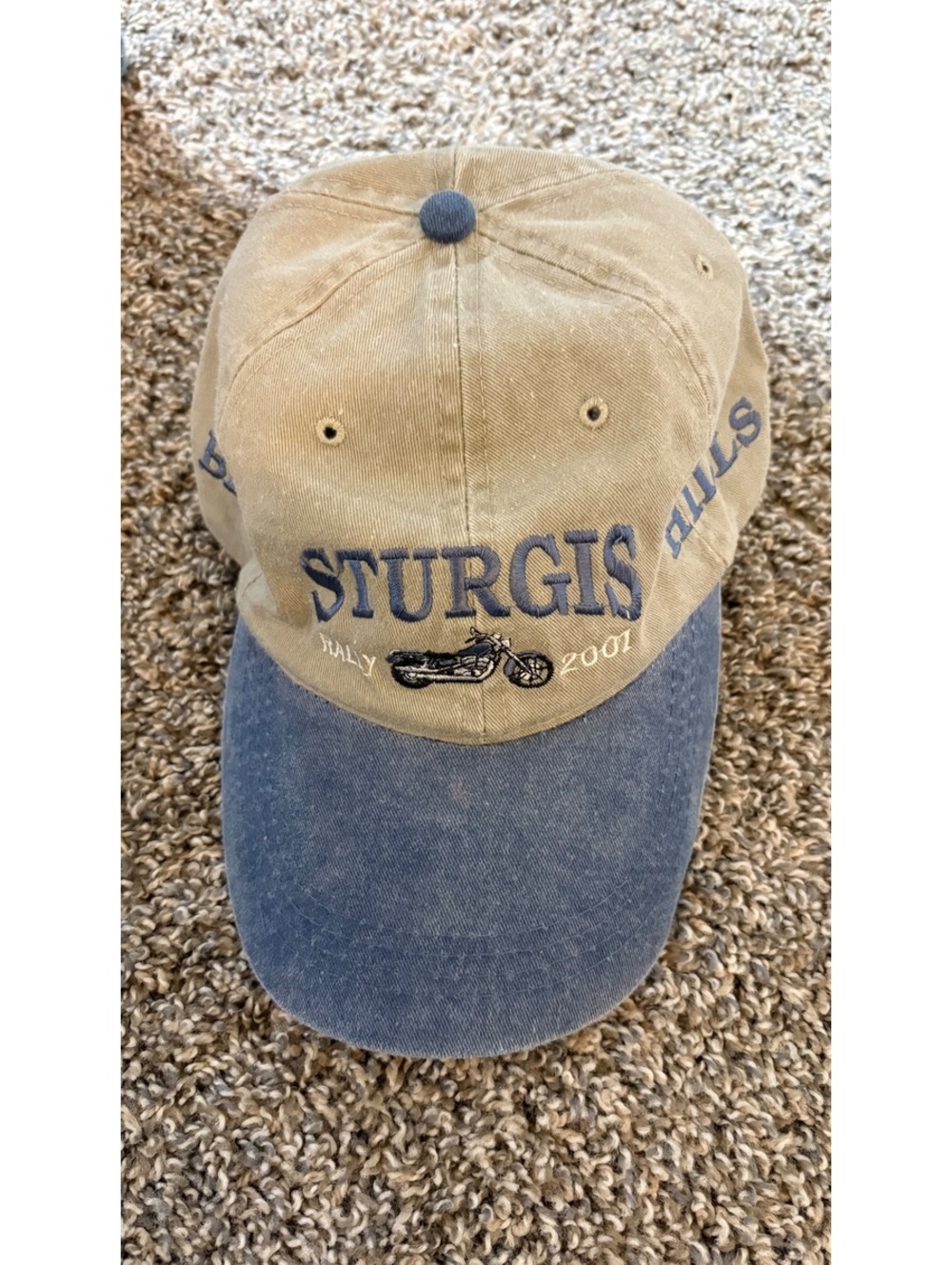 Vintage Sturgis Rally 2001 Adjustable Baseball Cap